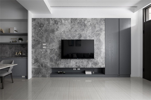 简单瓷砖电视墙图图片