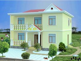 二层楼房设计图